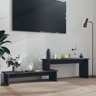 vidaXL TV stolek šedý 180 x 30 x 43 cm dřevotříska