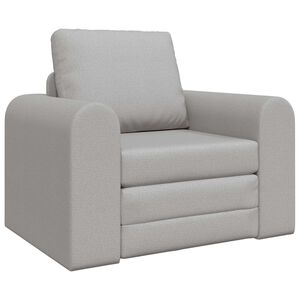 vidaXL Pohovka na span&iacute; Oblačno &scaron;ed&aacute; 98 x 71 x 83 cm textil