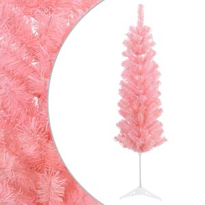vidaXL Uměl&yacute; &scaron;t&iacute;hl&yacute; v&aacute;nočn&iacute; strom 120 cm PVC a ocel Růžov&aacute;
