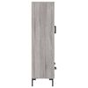 vidaXL Skř&iacute;ň highboard &scaron;ed&aacute; sonoma 69,5 x 31 x 115 cm kompozitn&iacute; dřevo