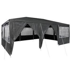 vidaXL Party Stan 600 x 400 x 266 cm Antracitov&aacute; Polyethylen
