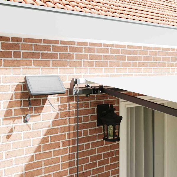 vidaXL Budsorovateln&eacute; zastře&scaron;en&iacute; B&iacute;l&aacute; 400 &times;350 cm textil