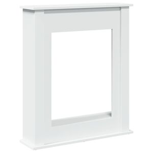 vidaXL Krbov&aacute; obestavba b&iacute;l&aacute; 75 x 20 x 87,5 cm kompozitn&iacute; dřevo