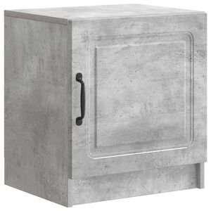 vidaXL Nočn&iacute; skř&iacute;ňka Betonově &scaron;ed&aacute; 43 x 34,5 x 47 cm Kompozitn&iacute; dřevo