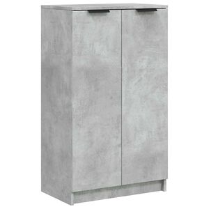 vidaXL Botn&iacute;k betonově &scaron;ed&yacute; 59 x 35 x 100,5 cm kompozitn&iacute; dřevo