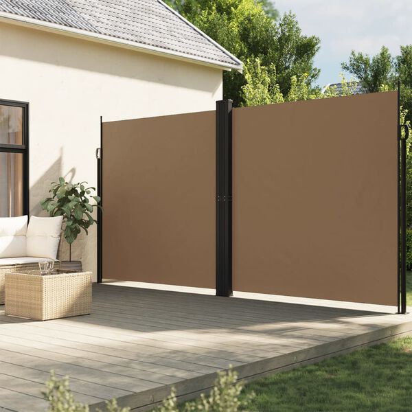 vidaXL Zatahovac&iacute; bočn&iacute; mark&yacute;za taupe 200 x 1 200 cm