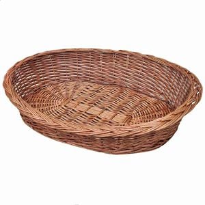 Proutěn&yacute; ko&scaron; / pelech pro psa př&iacute;rodn&iacute; 90 cm