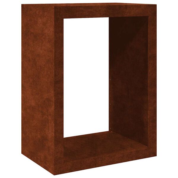 vidaXL Stojan na palivov&eacute; dřevo 60x40x80 cm povětrnostně odoln&aacute; ocel