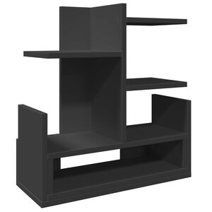 vidaXL Stoln&iacute; organiz&eacute;r čern&yacute; 49 x 20 x 52,5 cm kompozitn&iacute; dřevo