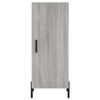 vidaXL Skř&iacute;ň highboard &scaron;ed&aacute; sonoma 34,5 x 34 x 180 cm kompozitn&iacute; dřevo