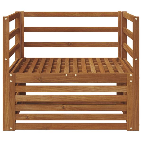 vidaXL 2 Kus Pohovka s opěrkami Př&iacute;rodn&iacute;