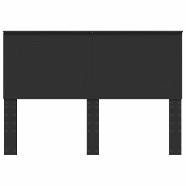 vidaXL Čelo postele Čern&yacute; dub 160 cm kompozitn&iacute; dřevo
