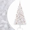 vidaXL Uměl&yacute; v&aacute;nočn&iacute; stromek s v&aacute;nočn&iacute;mi koulemi 210 cm 300 LED