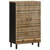 vidaXL Skř&iacute;ň highboard 60x33,5x100 cm masivn&iacute; hrub&eacute; mangovn&iacute;kov&eacute; dřevo