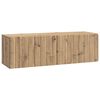 vidaXL N&aacute;stěnn&aacute; TV skř&iacute;ň 98 x 31 x 30 cm Dub artisan Kompozitn&iacute; dřevo