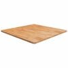 vidaXL Čtvercov&aacute; stoln&iacute; deska světle hněd&aacute; 90x90x2,5cm o&scaron;etřen&yacute; dub