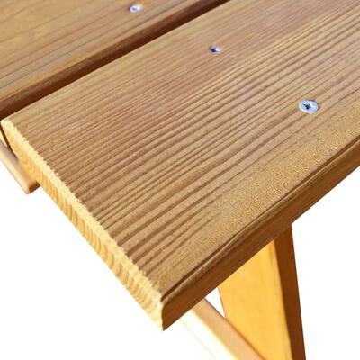 vidaXL Piknikový stůl a lavice 150x184x80 cm impregnované borové dřevo