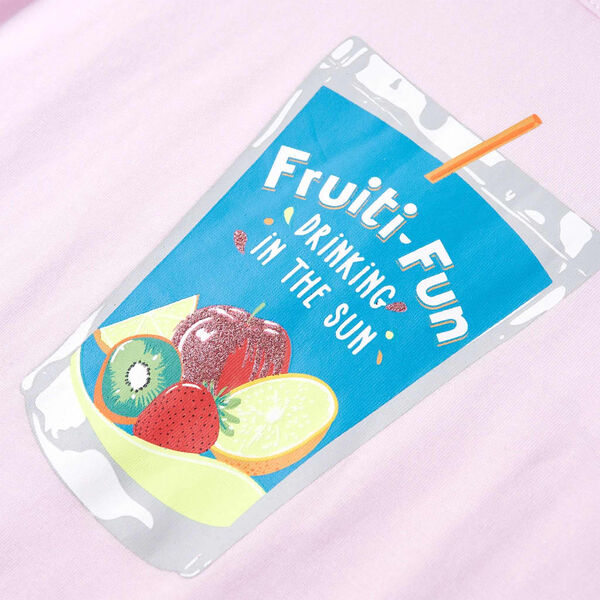 Dětsk&eacute; tričko bledě růžov&eacute; 116