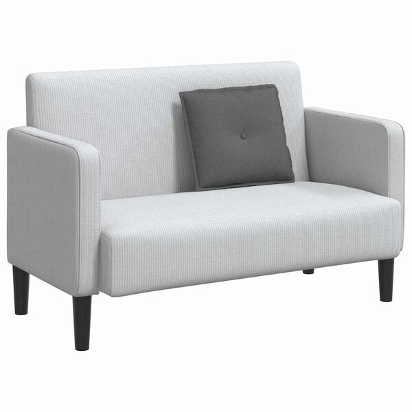 vidaXL Polštář na záda Tmavě šedá 50 x 19 x 45 cm textil