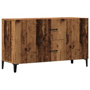 vidaXL Př&iacute;born&iacute;k old wood 100 x 36 x 60 cm kompozitn&iacute; dřevo