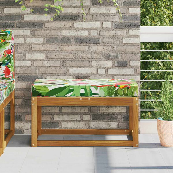 vidaXL Venkovn&iacute; sedac&iacute; pol&scaron;t&aacute;ř pestr&aacute; 80 x 40 x 8 cm 100% polyester