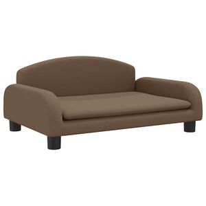 vidaXL Pel&iacute;&scaron;ek pro psy hněd&yacute; 70 x 45 x 30 cm textil