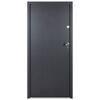vidaXL Vchodov&eacute; dveře antracitov&eacute; 90 x 200 cm hlin&iacute;k