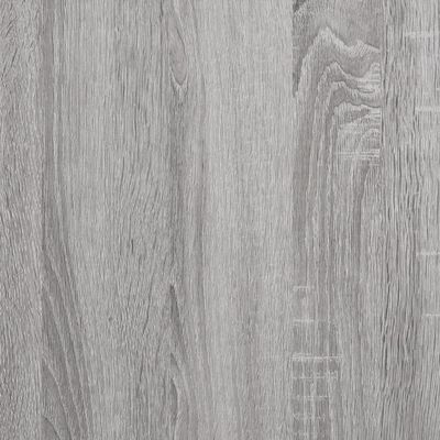 vidaXL Knihovna/příborník šedá sonoma 50 x 25 x 80 cm kompozitní dřevo