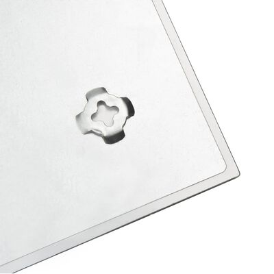 vidaXL Nástěnná magnetická tabule skleněná 60 x 40 cm
