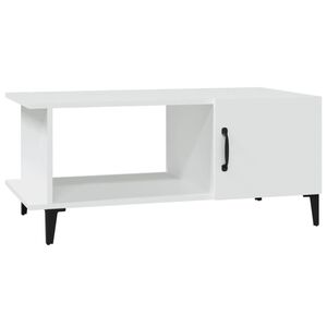vidaXL Konferenčn&iacute; stolek b&iacute;l&yacute; 90 x 50 x 40 cm kompozitn&iacute; dřevo