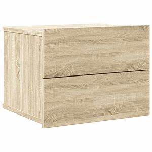 vidaXL Nočn&iacute; stolek dub sonoma 40 x 30 x 30 cm dřevotř&iacute;ska