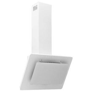vidaXL N&aacute;stěnn&aacute; digestoř 60 cm nerezov&aacute; ocel a tvrzen&eacute; sklo b&iacute;l&aacute;