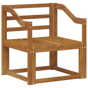 vidaXL Venkovn&iacute; pohovka Masivn&iacute; ak&aacute;tov&eacute; dřevo Př&iacute;rodn&iacute;