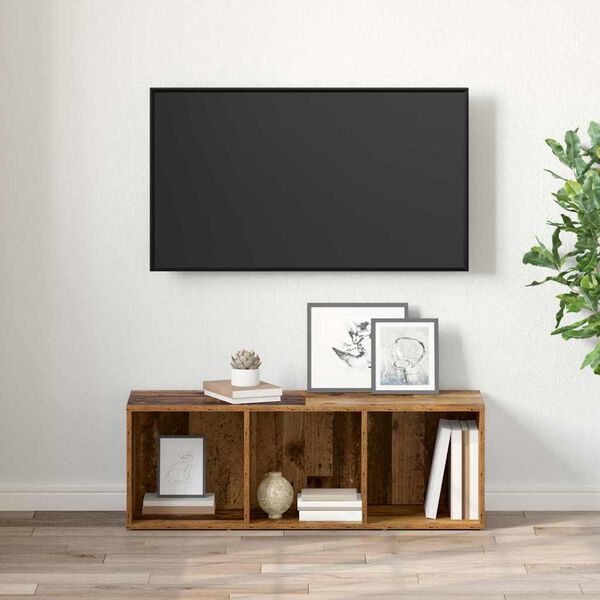 vidaXL Sestava TV skř&iacute;něk Hněd&aacute; 72 x 35 x 37 cm kompozitn&iacute; dřevo