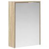 vidaXL Koupelnov&aacute; zrcadlov&aacute; skř&iacute;ň Sonoma dub 43 x 16 x 62,5 cm