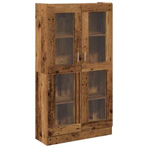 vidaXL Skř&iacute;ň old wood 82,5 x 30,5 x 150 cm kompozitn&iacute; dřevo