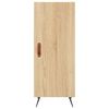 vidaXL Skř&iacute;ň highboard dub sonoma 34,5 x 34 x 180 cm kompozitn&iacute; dřevo