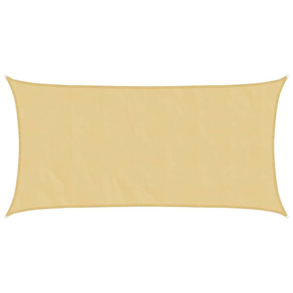 vidaXL St&iacute;nic&iacute; plachta p&iacute;skov&aacute; 4,5x2,5 m 100% polyester oxford