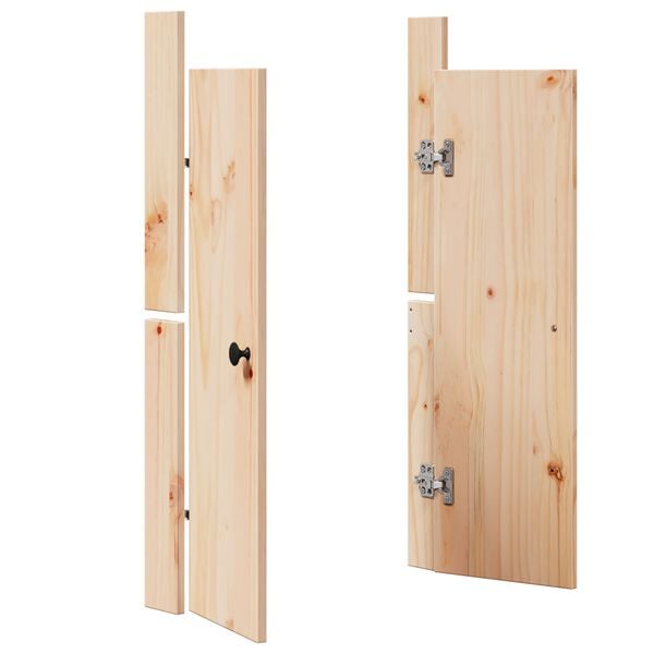vidaXL Kuchyňsk&eacute; dveře MEPPEL 2 pcs Kr&eacute;mov&aacute; 50 x 9 x 82 cm