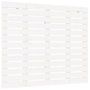 vidaXL N&aacute;stěnn&eacute; čelo postele b&iacute;l&eacute; 106x3x91,5 cm masivn&iacute; borov&eacute; dřevo