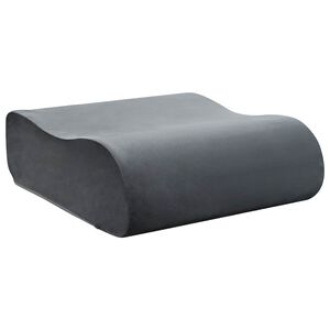 vidaXL Pol&scaron;t&aacute;ř na sed&aacute;k Jednobarevn&yacute; &Scaron;ed&aacute; 40 x 40 x 13 cm PU pěna