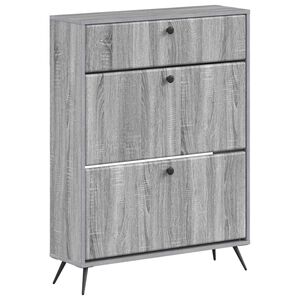 vidaXL Skř&iacute;ň na obuv BREDA 78 x 24 x 103 cm Kompozitn&iacute; dřevo