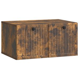 vidaXL N&aacute;stěnn&aacute; TV skř&iacute;ň N&aacute;stěnn&yacute; Kouřov&yacute; dub 59,5 x 41 x 30 cm