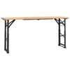 vidaXL Skl&aacute;dac&iacute; barov&yacute; stůl 170 x 50 x 75/105 cm masivn&iacute; jedlov&eacute; dřevo
