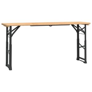 vidaXL Skl&aacute;dac&iacute; barov&yacute; stůl 170 x 50 x 75/105 cm masivn&iacute; jedlov&eacute; dřevo