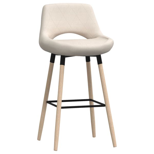 vidaXL Barov&aacute; židle kr&eacute;mov&aacute; textil