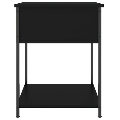 vidaXL Noční stolky 2 ks černé 44 x 45 x 58 cm kompozitní dřevo