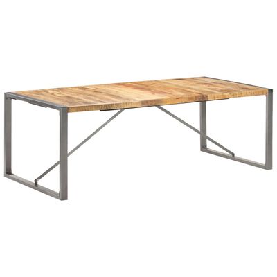 vidaXL Jídelní stůl 220 x 100 x 75 cm masivní hrubé mangovníkové dřevo