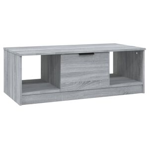 vidaXL Konferenčn&iacute; stolek &scaron;ed&yacute; sonoma 102x50x36 cm kompozitn&iacute; dřevo