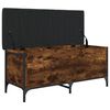 vidaXL &Uacute;ložn&aacute; lavice kouřov&yacute; dub 102 x 42 x 45 cm kompozitn&iacute; dřevo